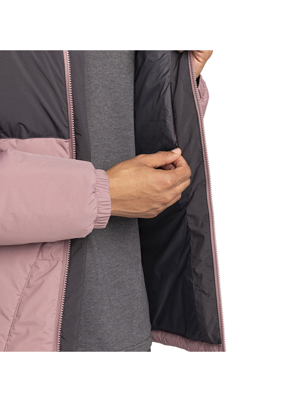 Wild Mountain Tech Erkek Mor Şişme Mont-4