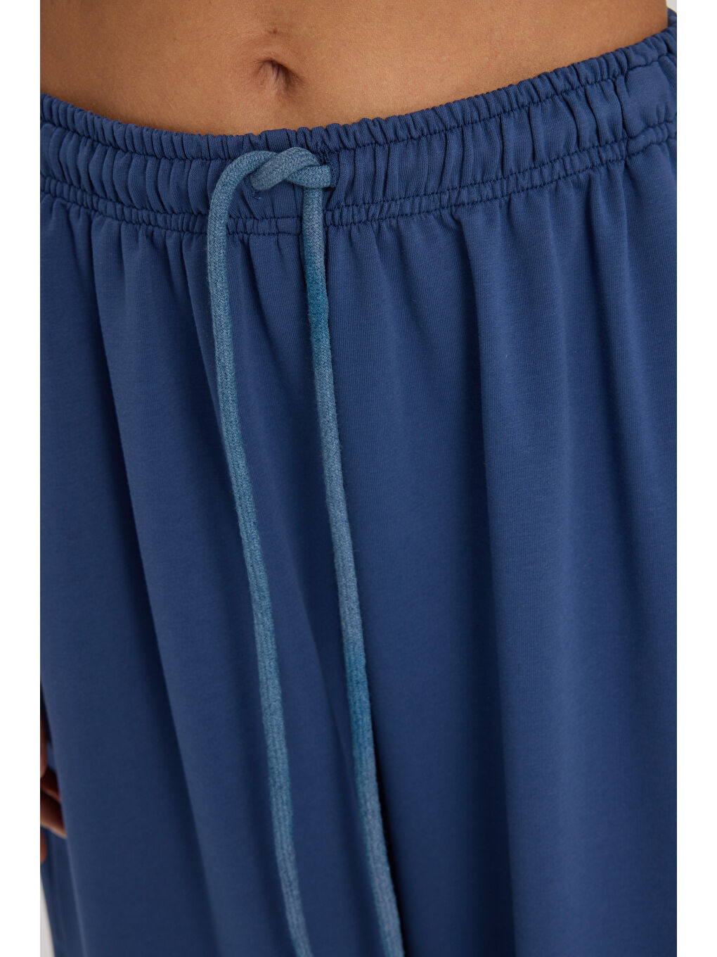 Scarlet İndigo Crop Eşofman Takım-7