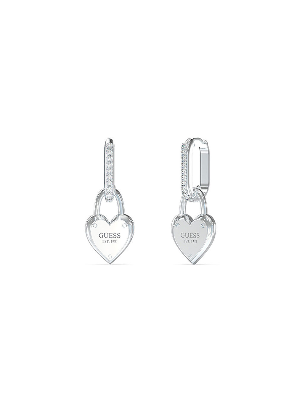 Gri JGUJUBE04213JWRHTU Kalpli Kadın Küpe