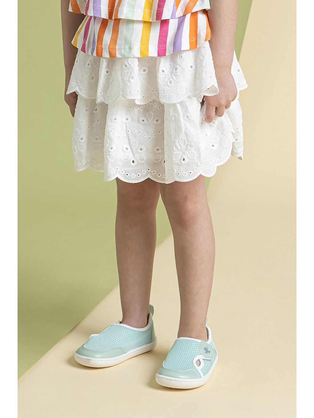 Multi Yeşil Mix Barefoot Çocuk Ayakkabı-5