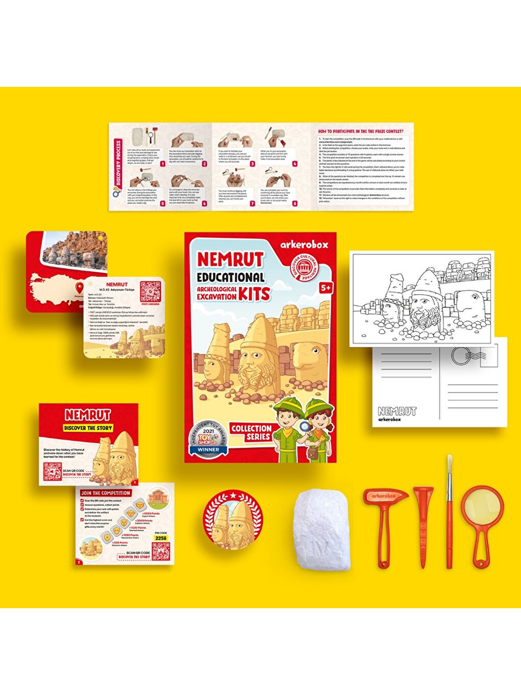 Nemrut Eğitici Kazı Seti-1