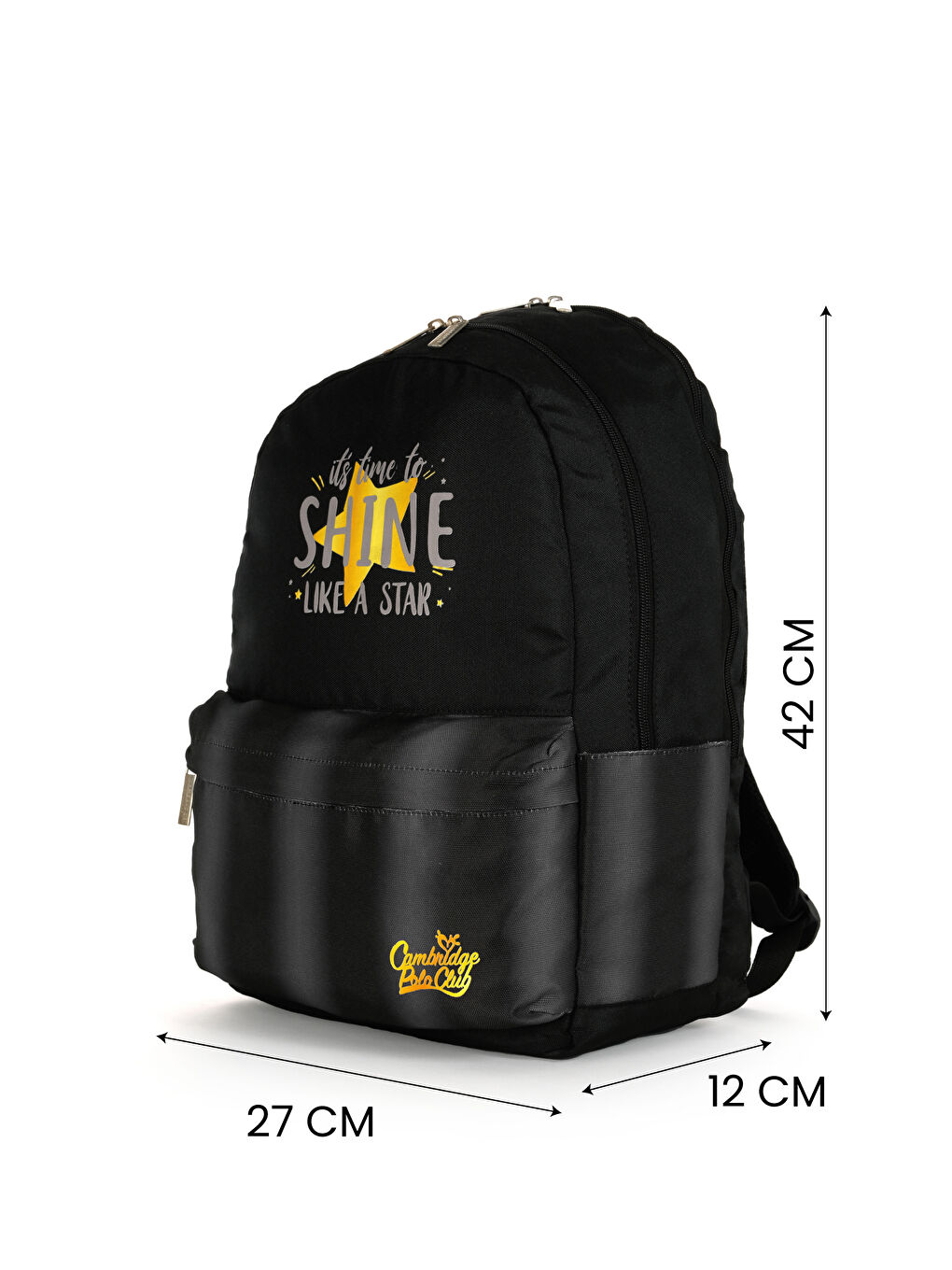 Star Çift Ana Bölmeli Unisex Çocuk İlkokul Çanta Set-3