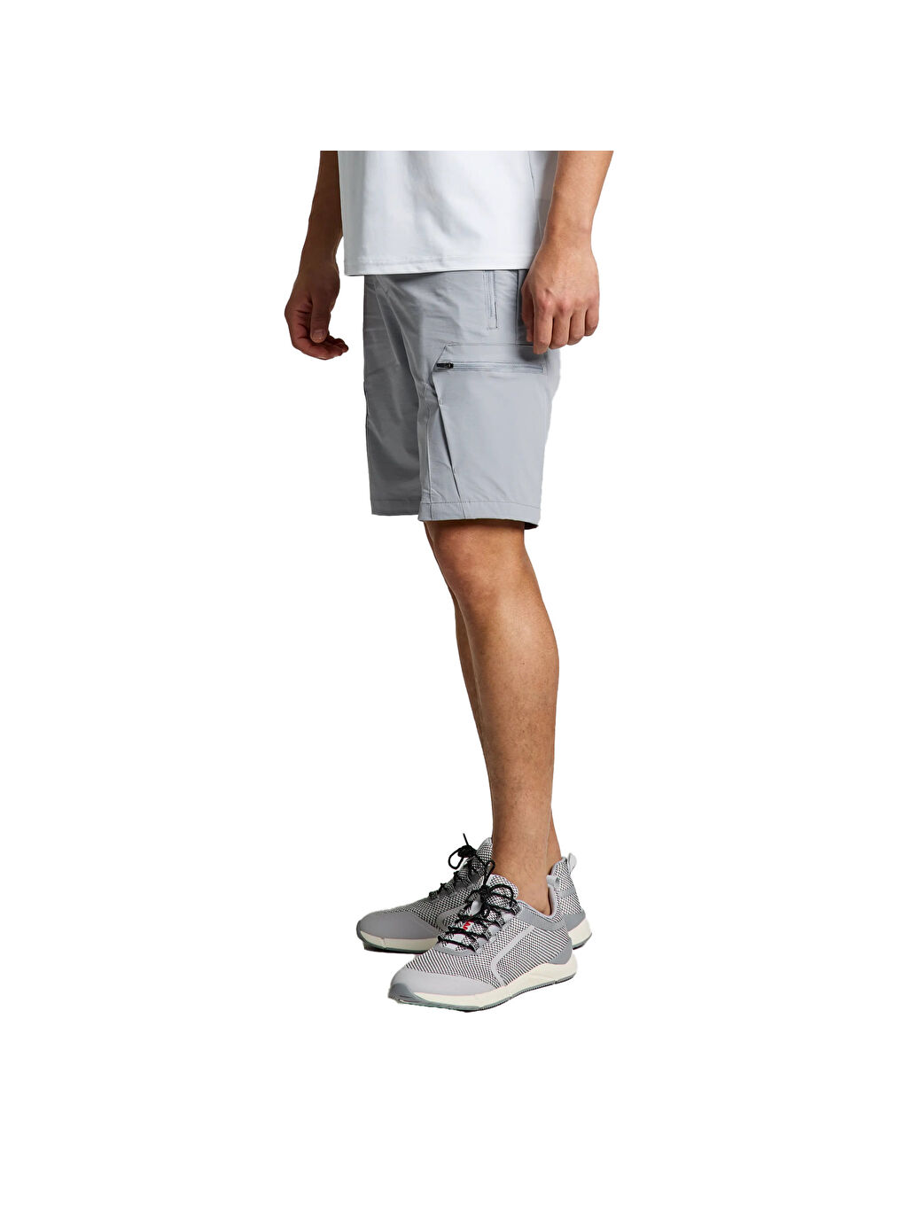 Tech Cargo Short Erkek Gri Şort-1