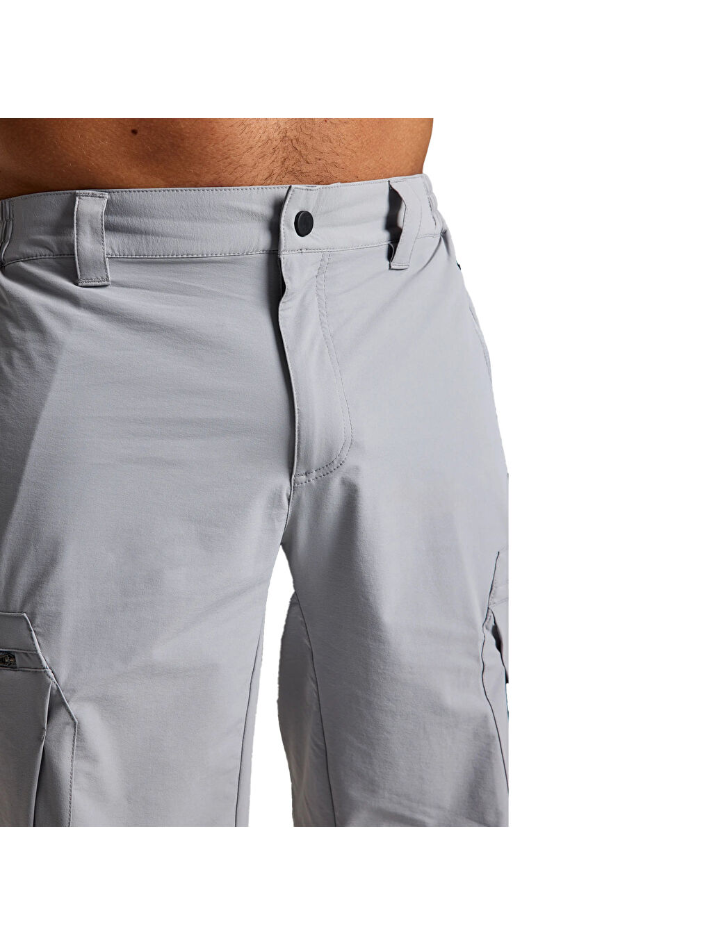 Tech Cargo Short Erkek Gri Şort-3