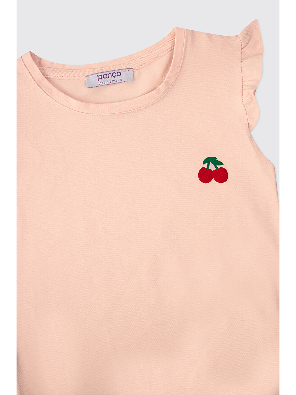 Pembe Kız Bebek Pudra Tişört-2