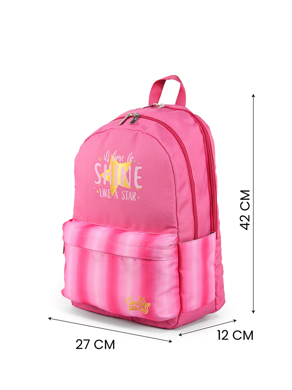 Star Çift Ana Bölmeli Unisex Çocuk İlkokul Çanta Set-3