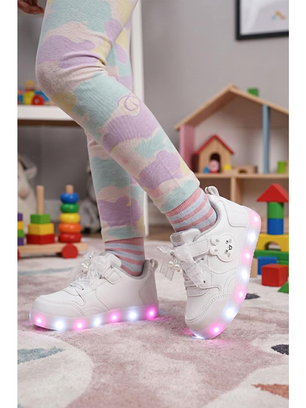 Beyaz Kids DS Chen Sneaker 2026 Çocuk-3