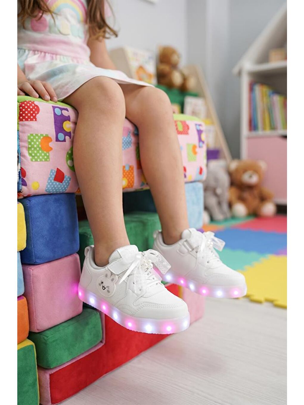Beyaz Kids DS Chen Sneaker 2026 Çocuk-4