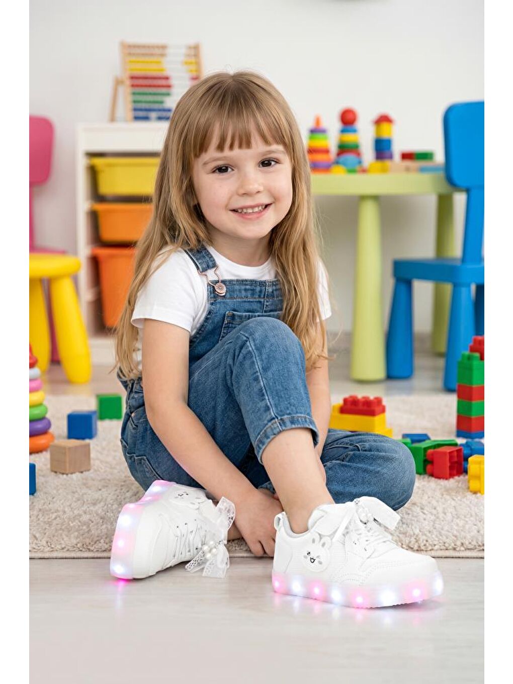 Beyaz Kids DS Chen Sneaker 2026 Çocuk-5