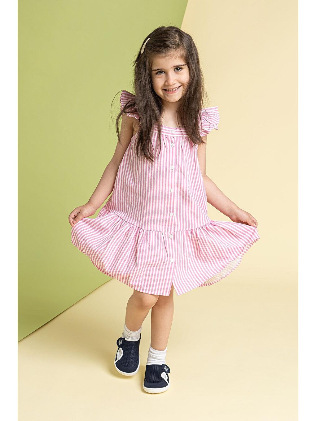 Multi Lacivert Mix Barefoot Çocuk Ayakkabı-5