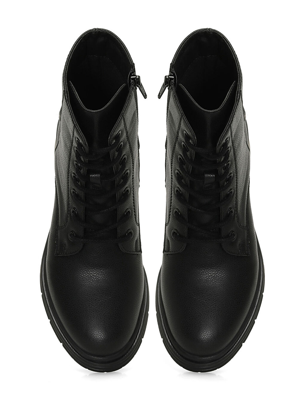 324614.Z 4PR Siyah Kadın Topuklu Bot-3