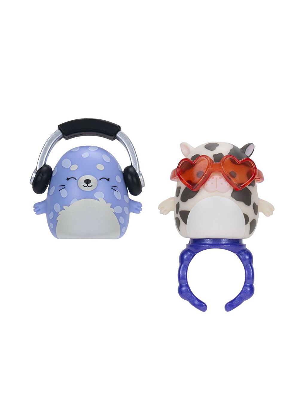 Squish-a-longs 8 Figür + Yüzük Set Seri 2 AL0084-3