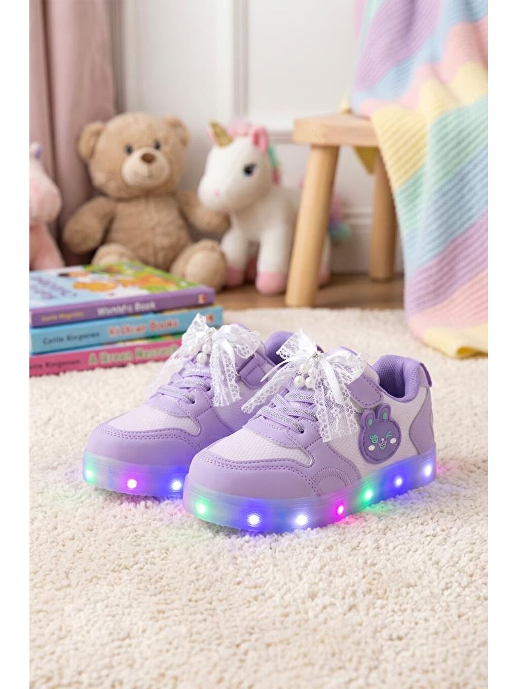 Mor Kids DS Chen Sneaker 2026 Çocuk-4