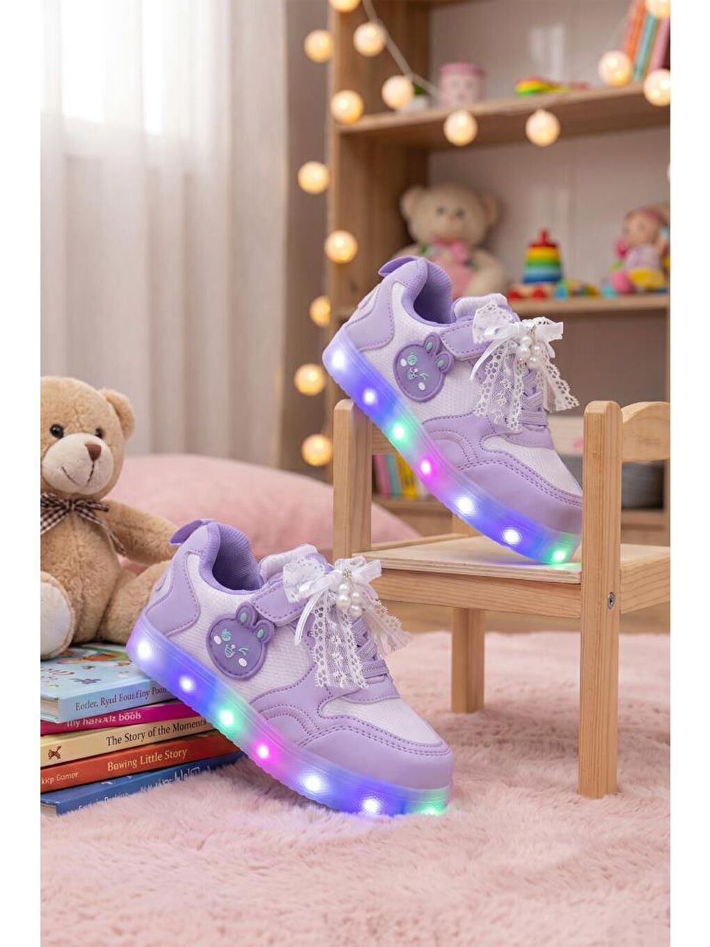 Mor Kids DS Chen Sneaker 2026 Çocuk-5