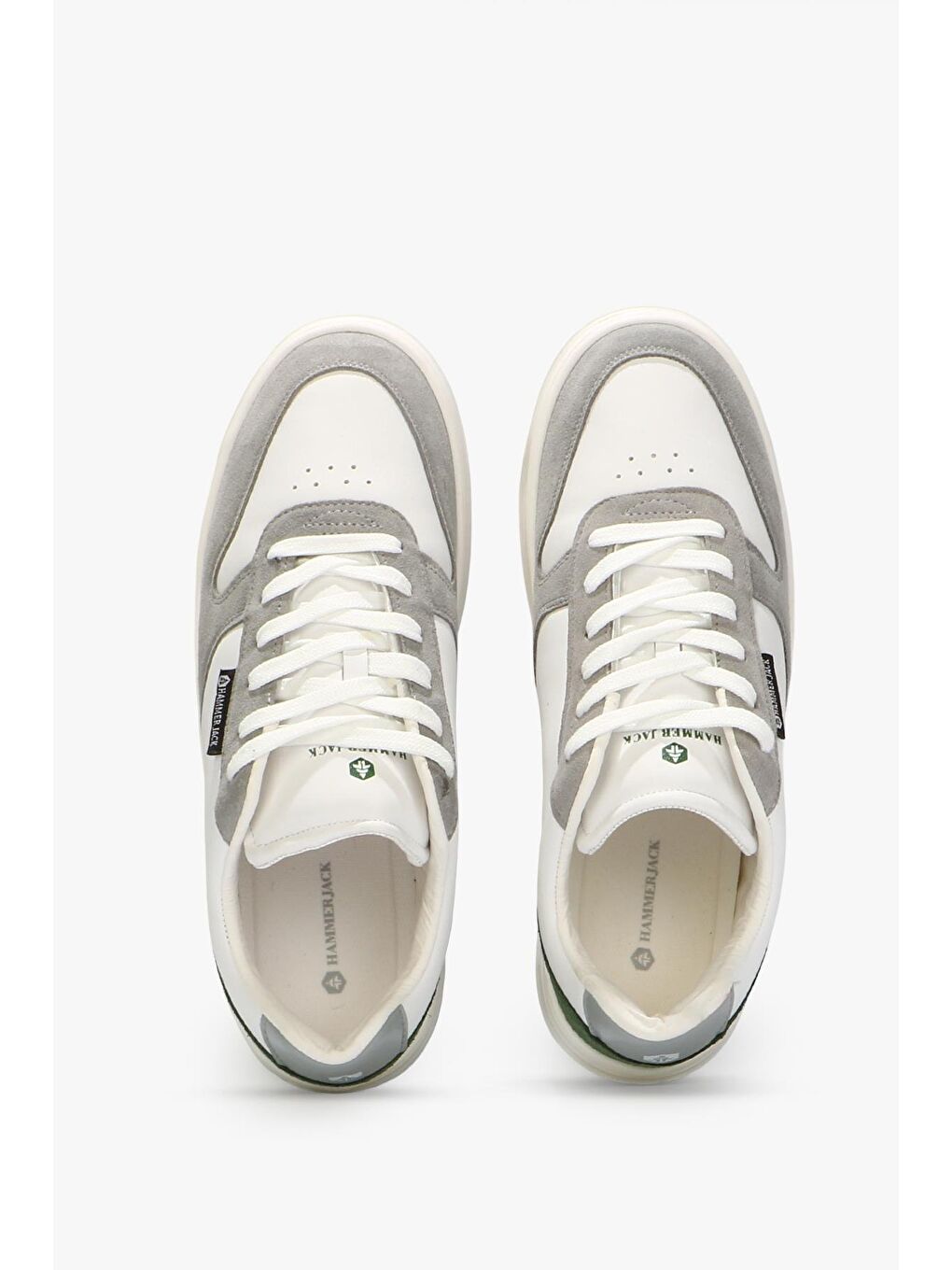 Cluj Beyaz - Yeşil Erkek Spor Ayakkabı-2