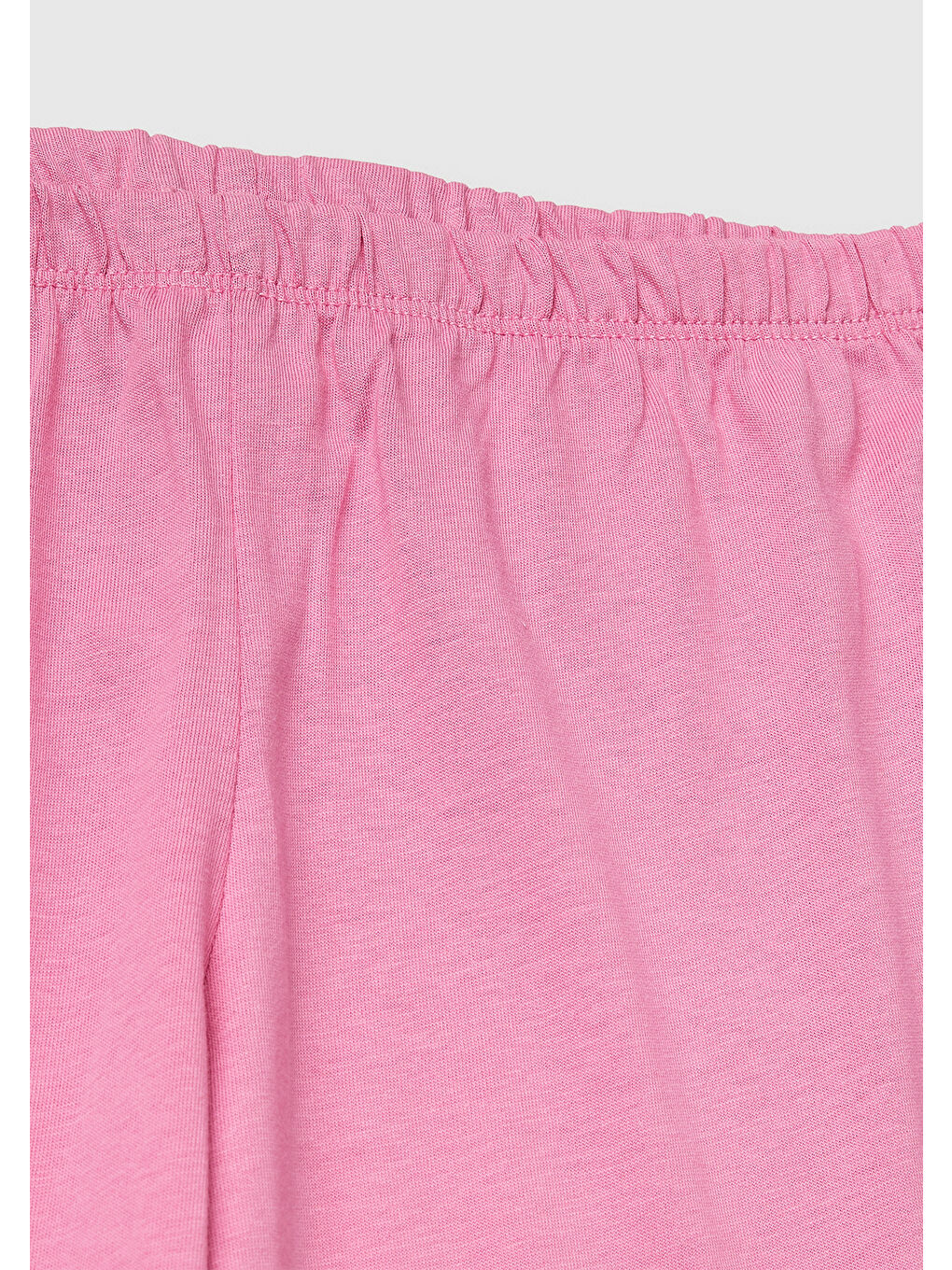 Pembe Erkek Çocuk Gül Kurusu Kabarık Simli Baskılı Uzun Kollu Pijama Takımı-2
