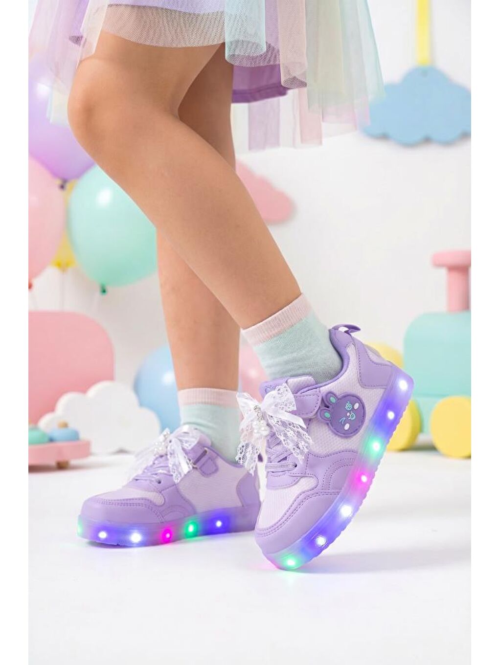 Mor Kids DS Chen Sneaker 2026 Çocuk-6