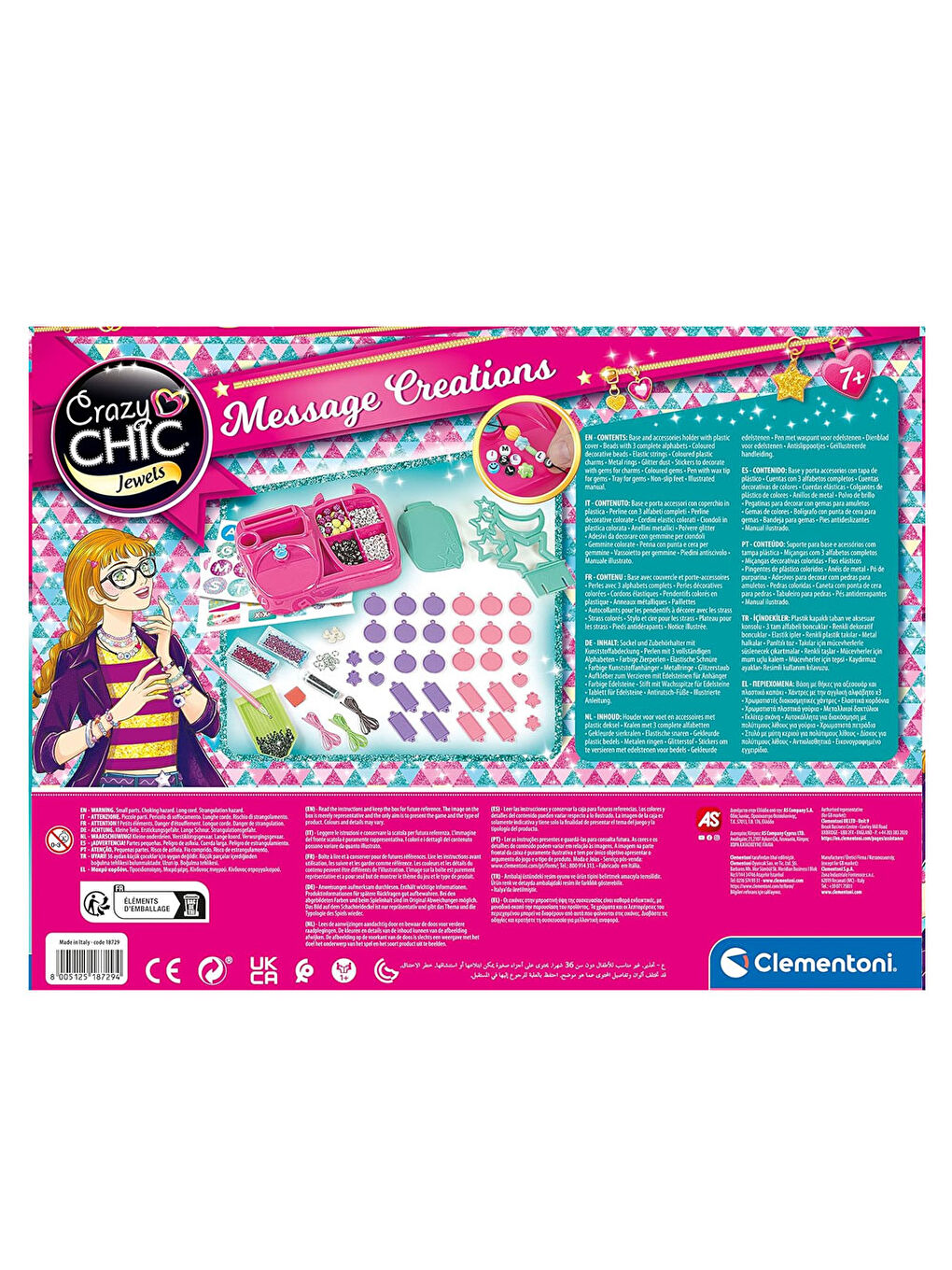 Crazy Chic Mesaj Bileklikler Seti 18729-3