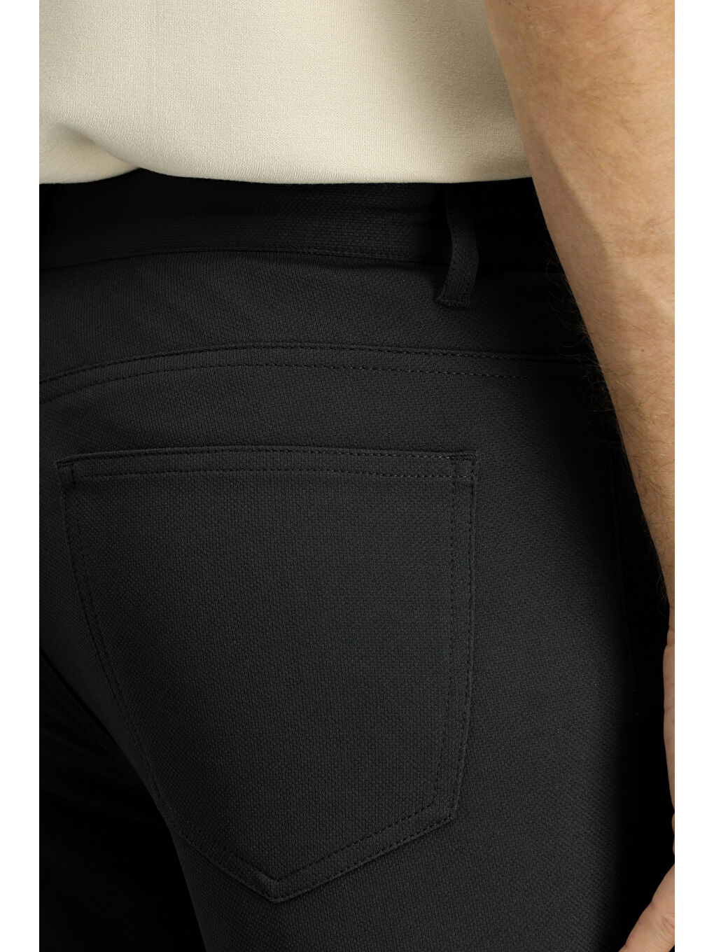 Antrasit Relaxed Fit Rahat Kesim Kanvas / Chino Pantolon-5