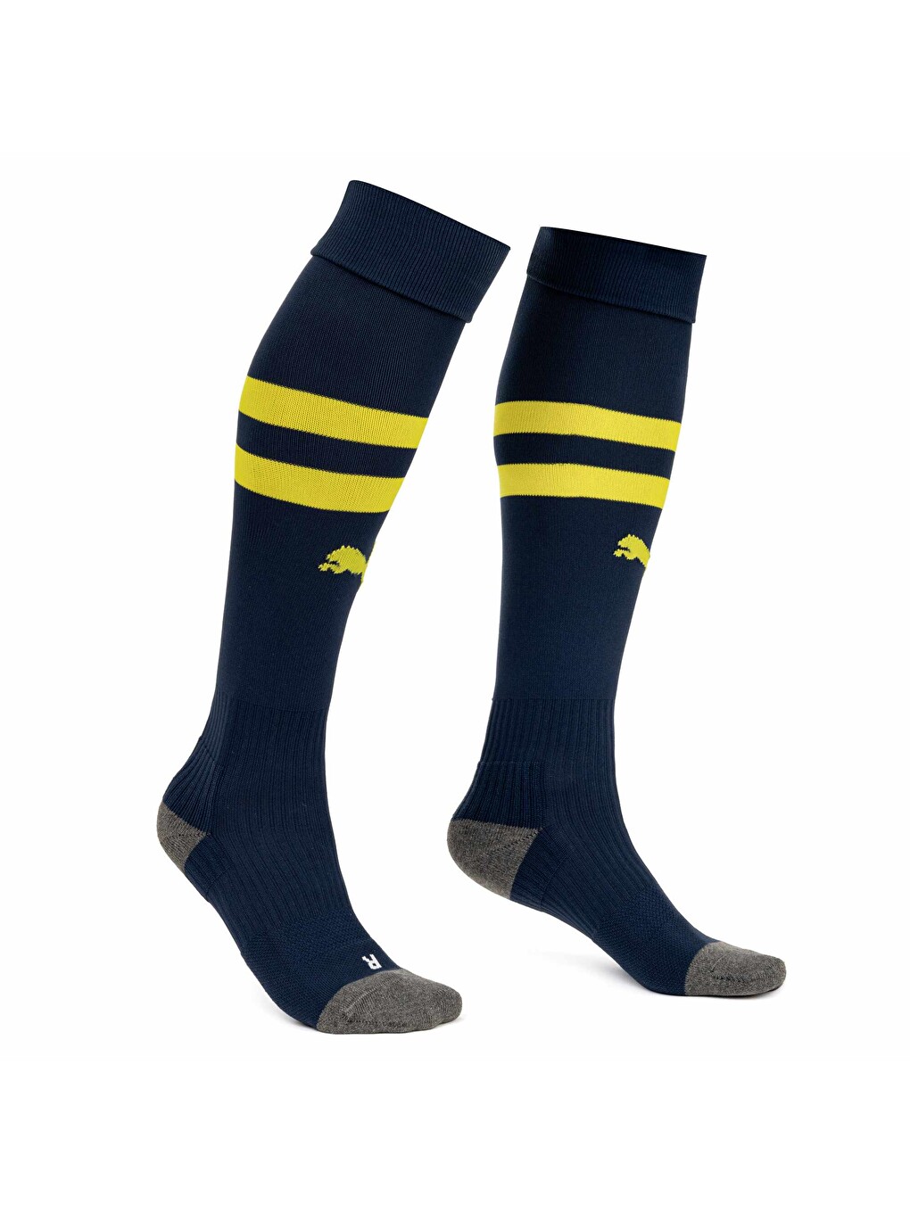 Mavi Fenerbahçe S.K STRIPED Futbol Soket Çorap