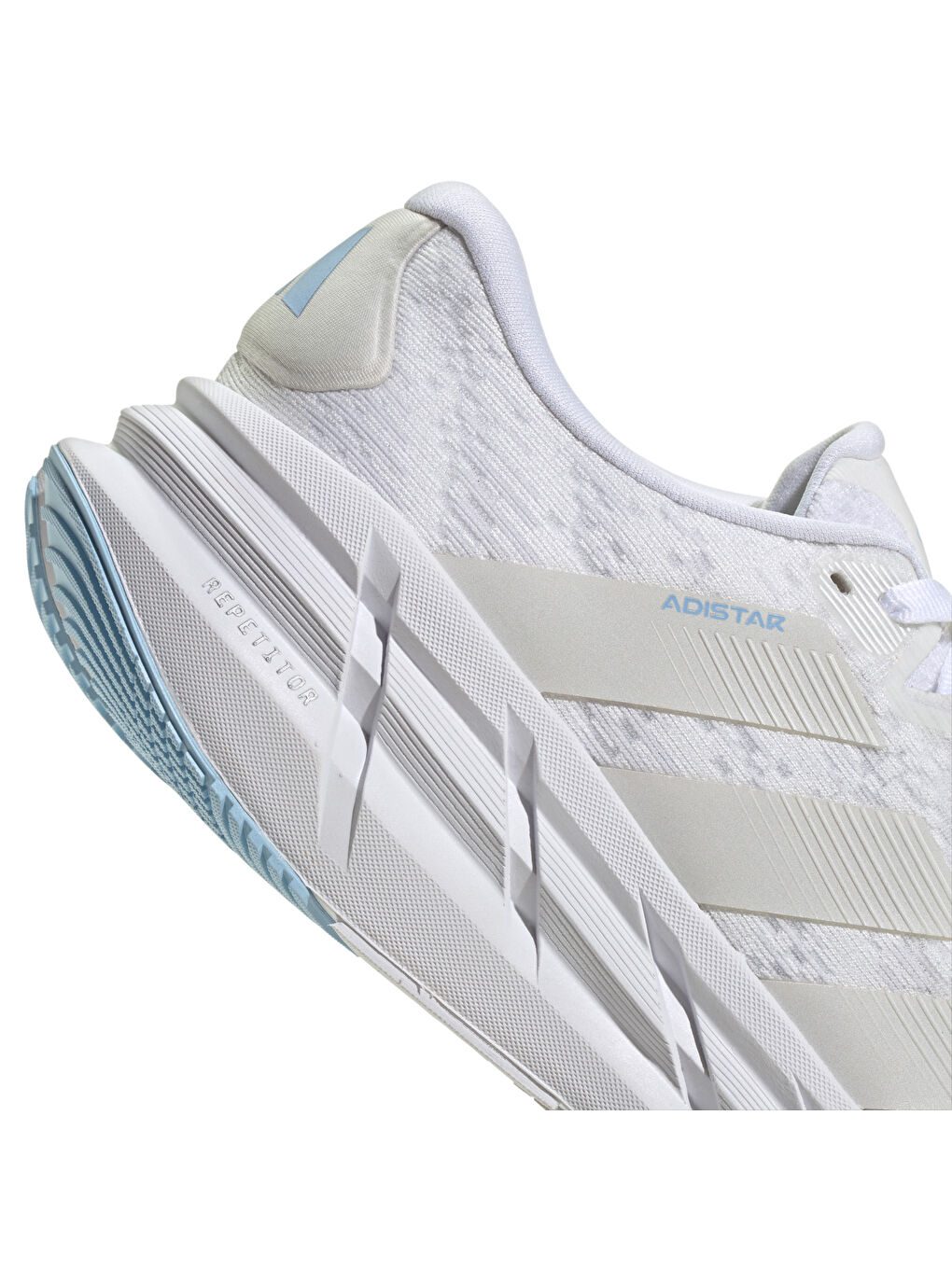 Adistar 4 Whtzeromtgloblu Kadın Beyaz Yol Koşusu Ayakkabısı-3