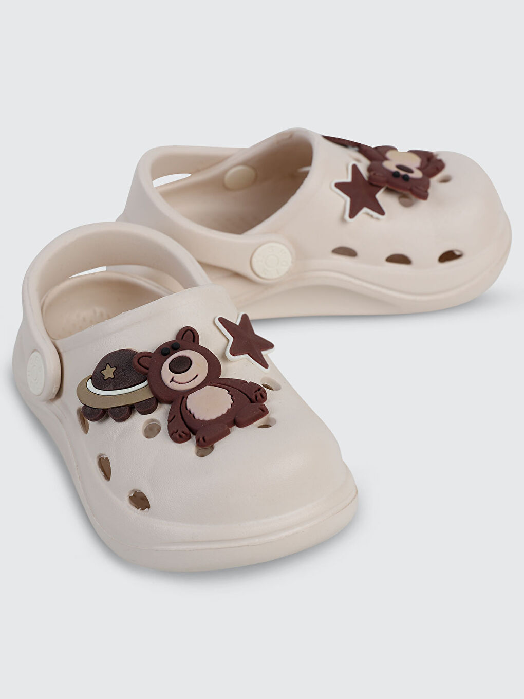 Boys Erkek Çocuk Terlik 21-25 Numara Bej-2