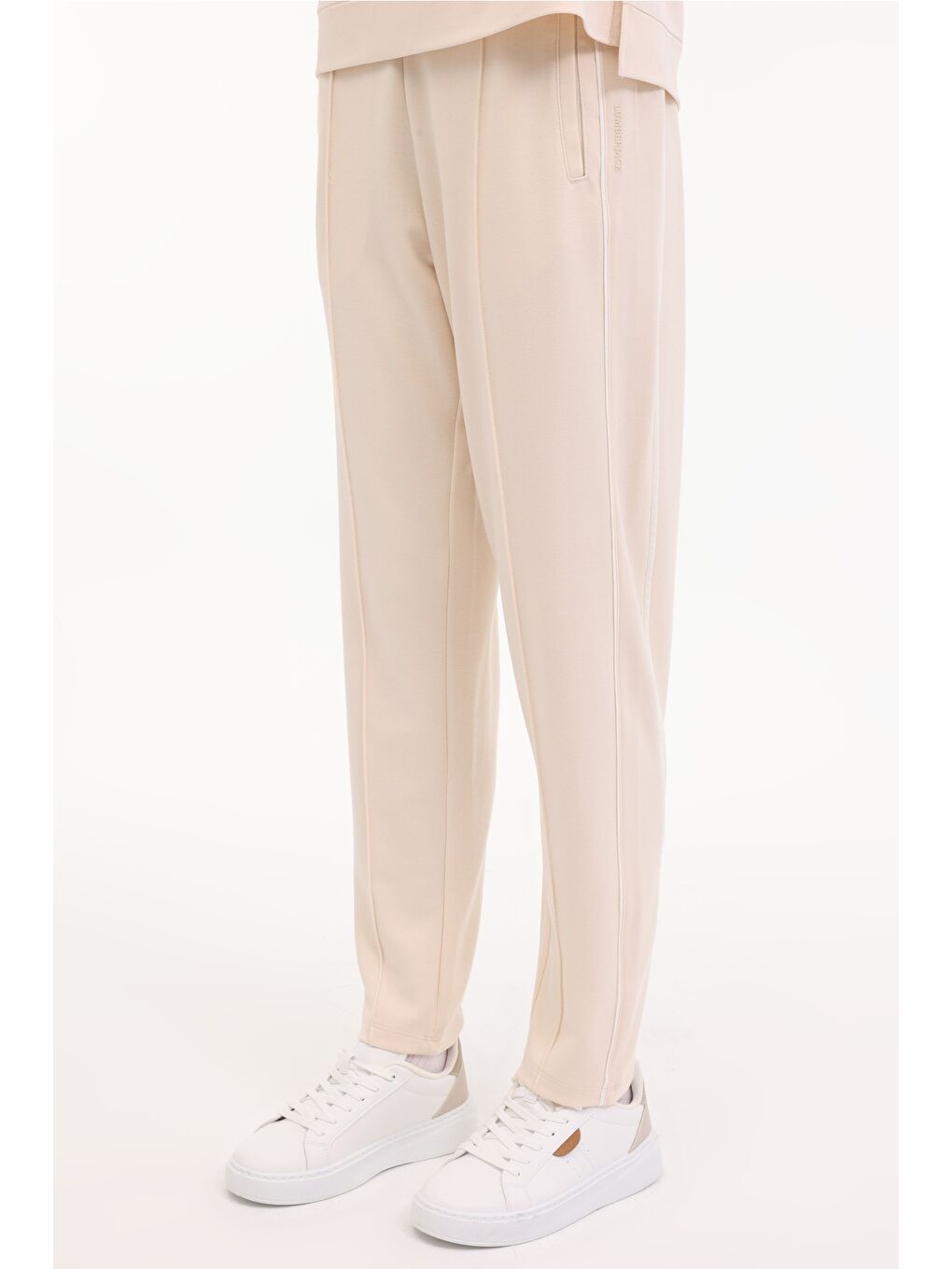 WL HIBA 22MS437 5FX Bej Kadın Eşofman Altı