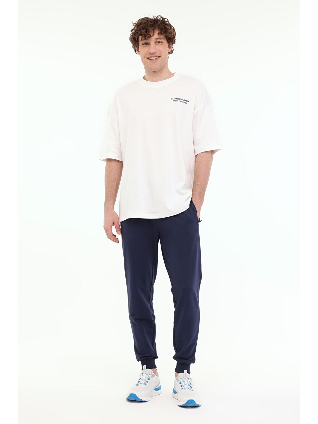 Bej Erkek Kısa Kol Tişört-2