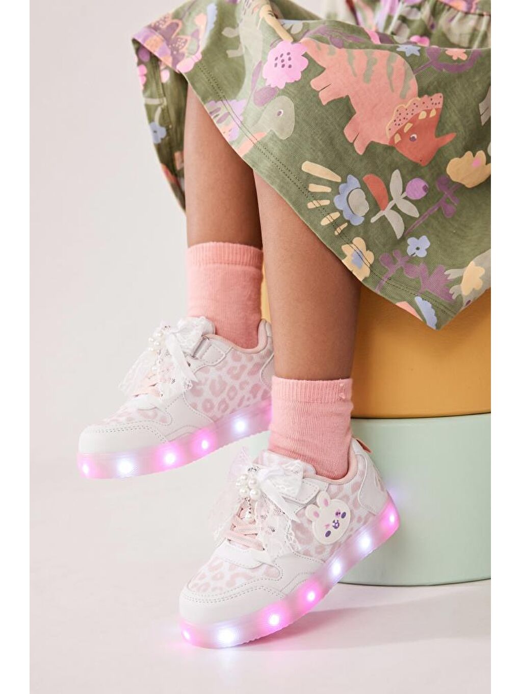 Beyaz Kids DS Chen Sneaker 2026 Çocuk-4