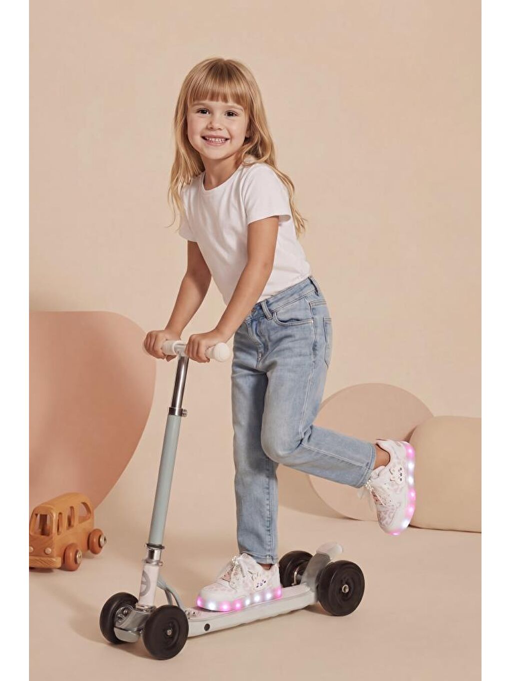 Beyaz Kids DS Chen Sneaker 2026 Çocuk-5