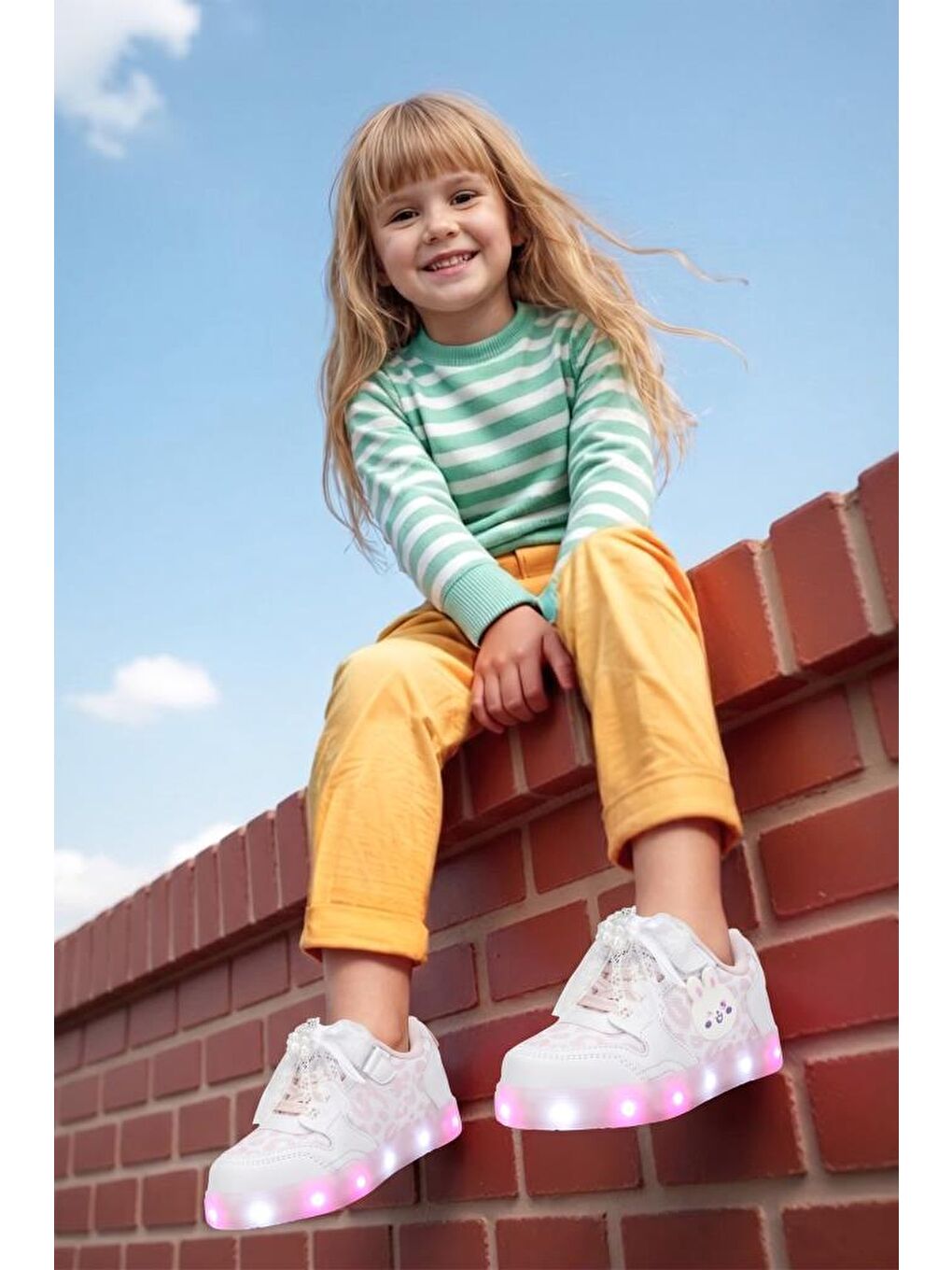 Beyaz Kids DS Chen Sneaker 2026 Çocuk-6