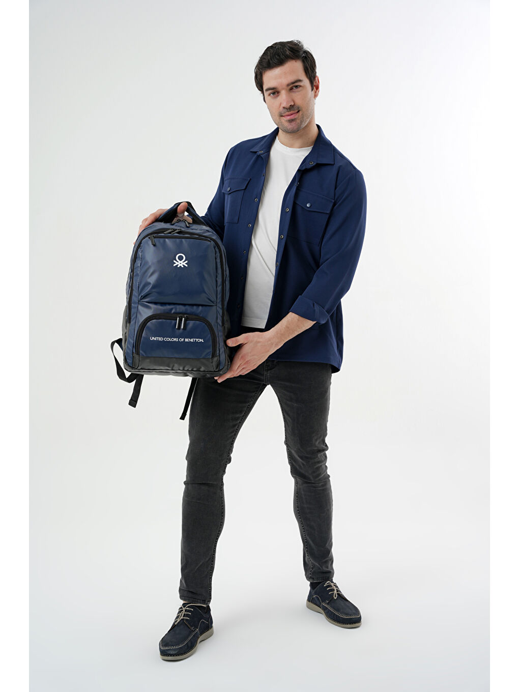 Lacivert Unisex Sırt Çantası 20875-2