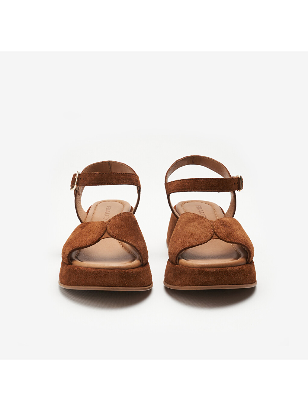 Bej Kadın Sandalet 04B2 SUEDE PLATFORM SANDALS-2