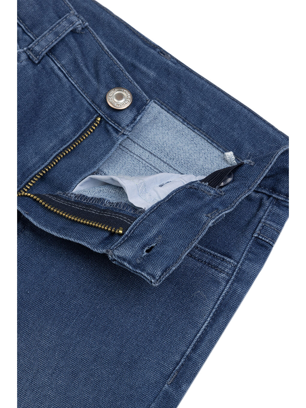 Erkek Çocuk Denim Pantolon 2-6 Yaş Koyu Mavi-2