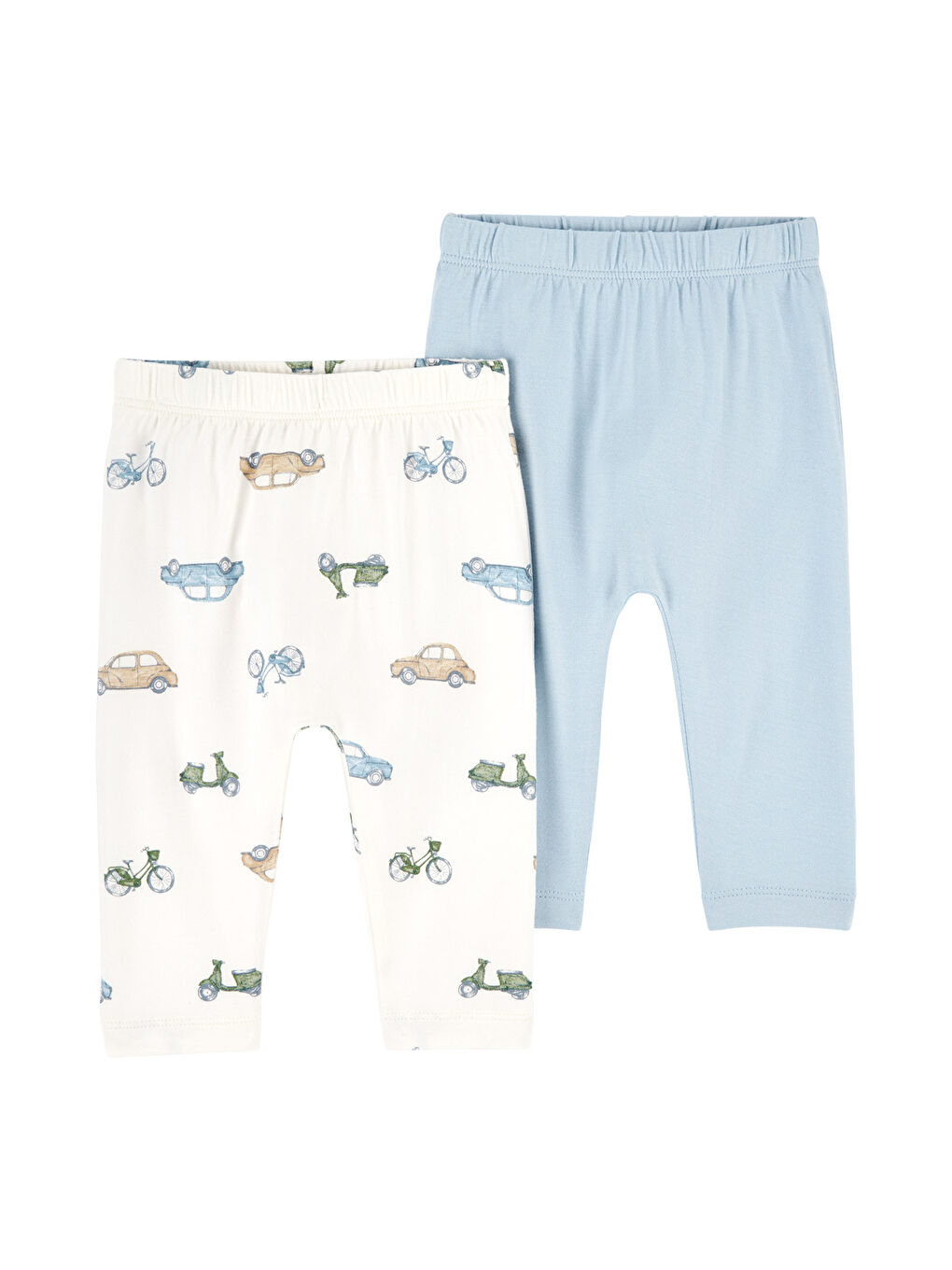 Karışık Erkek Bebek PurelySoft 2'li Pantolon Set