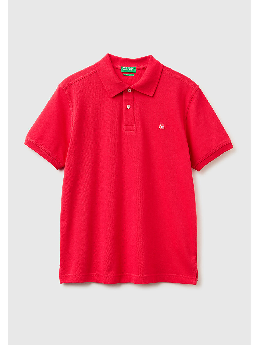 Erkek Kırmızı Regular Fit Kısa Kollu Polo T-Shirt