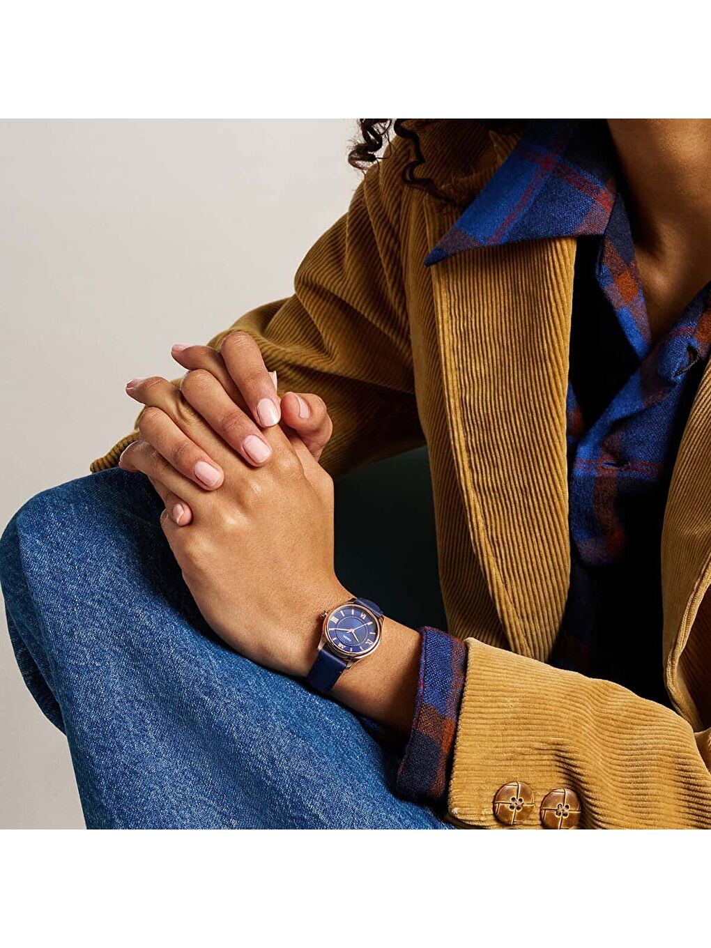 Lacivert FES5424 Kadın Kol Saati-4