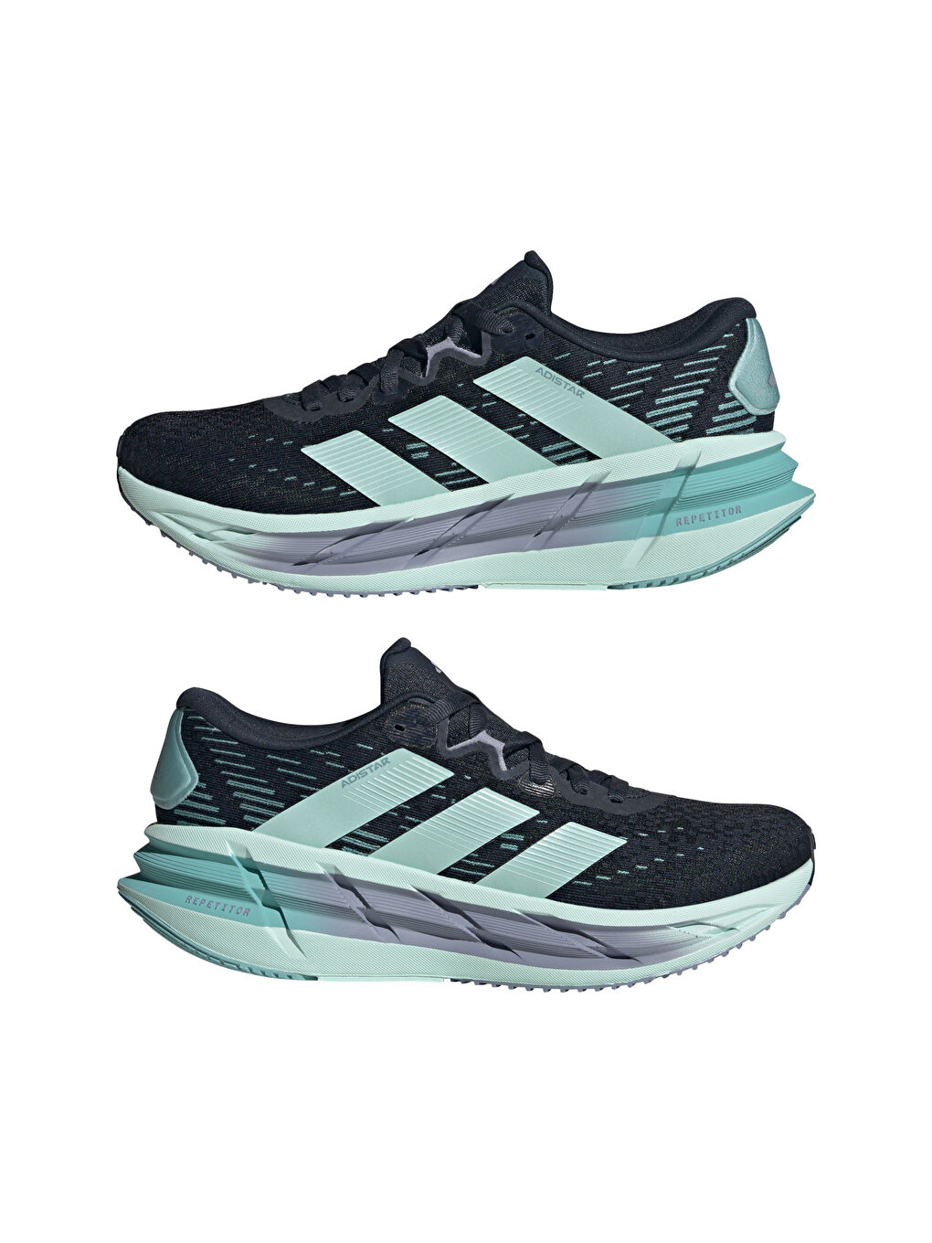 Lacivert Adistar 4 Aurinkhalminminton Kadın Mavi Yol Koşusu Ayakkabısı-4