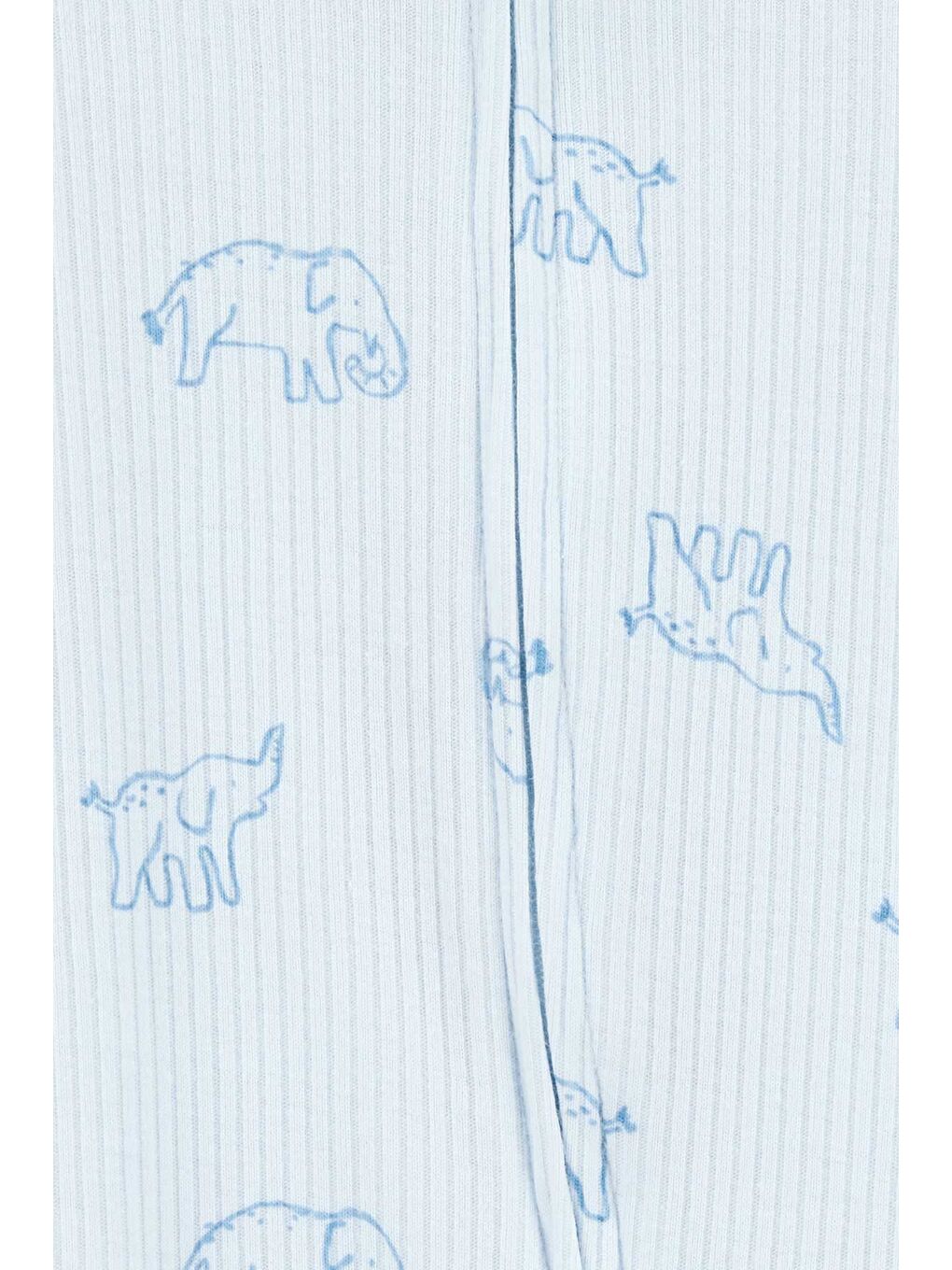 Mavi Kız Bebek Uyku Tulumu-1