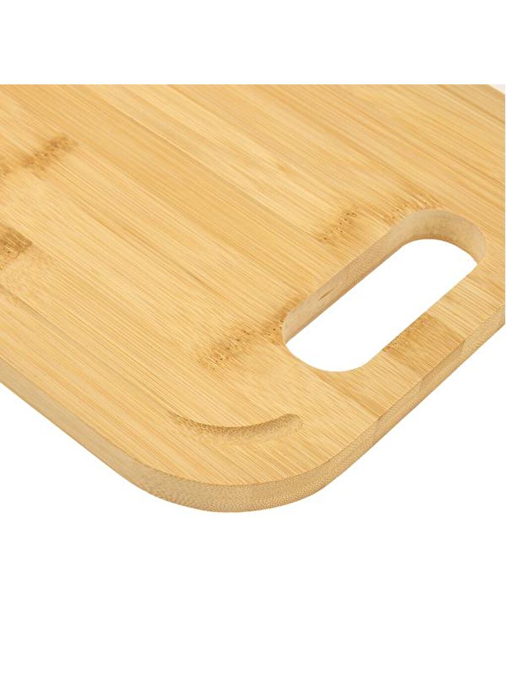 Bambu Kesme Tahtası - Bej - 32x21x1,5 cm-2