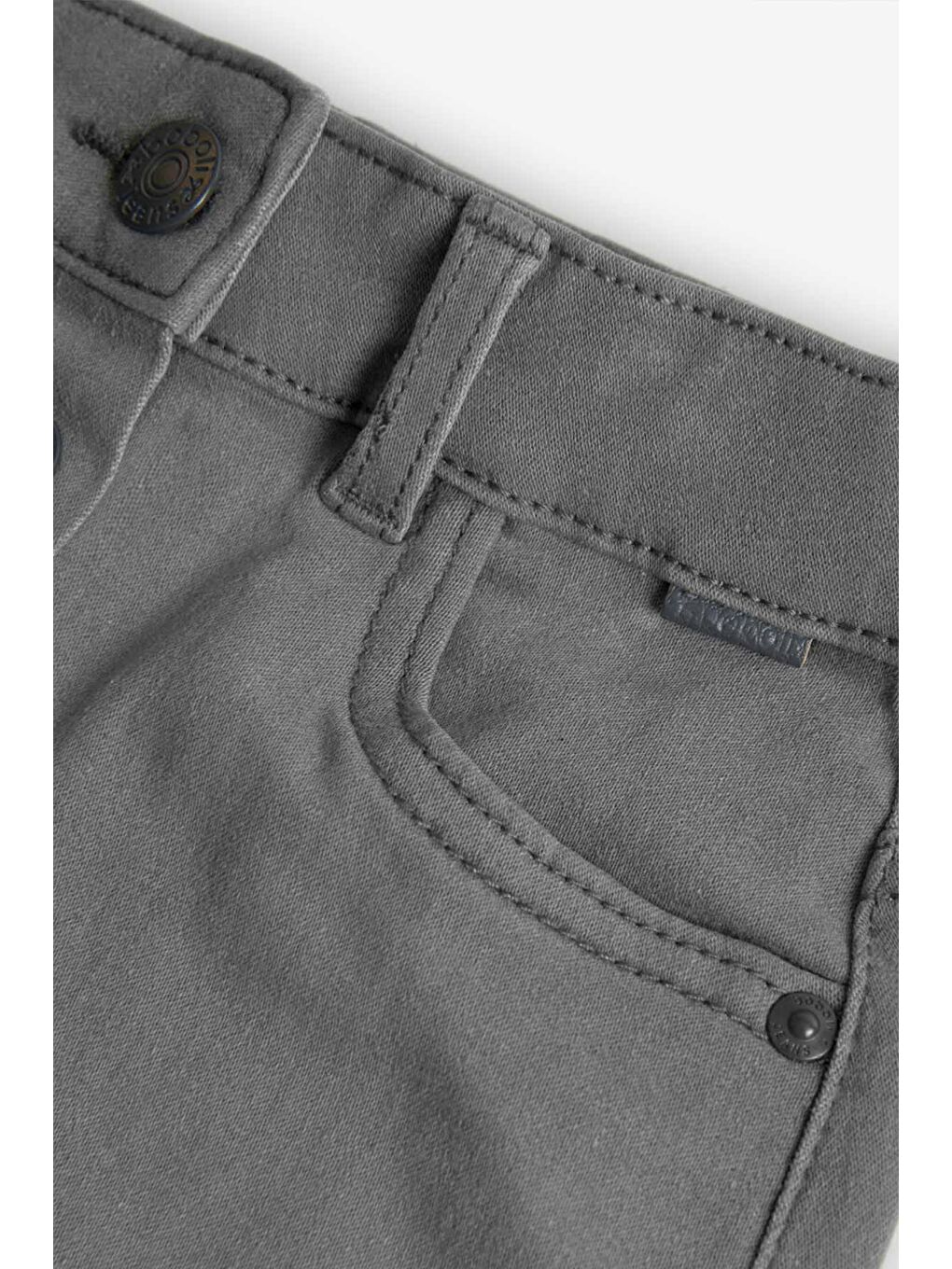 Gri Kız Çocuk Etek-3