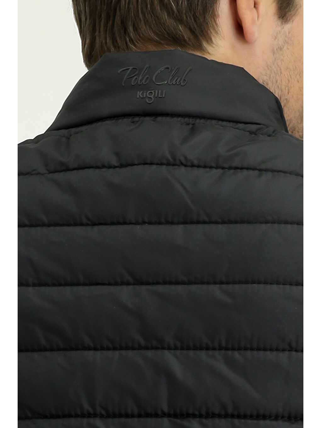 Siyah Kapitone Spor Şişme Yelek-8