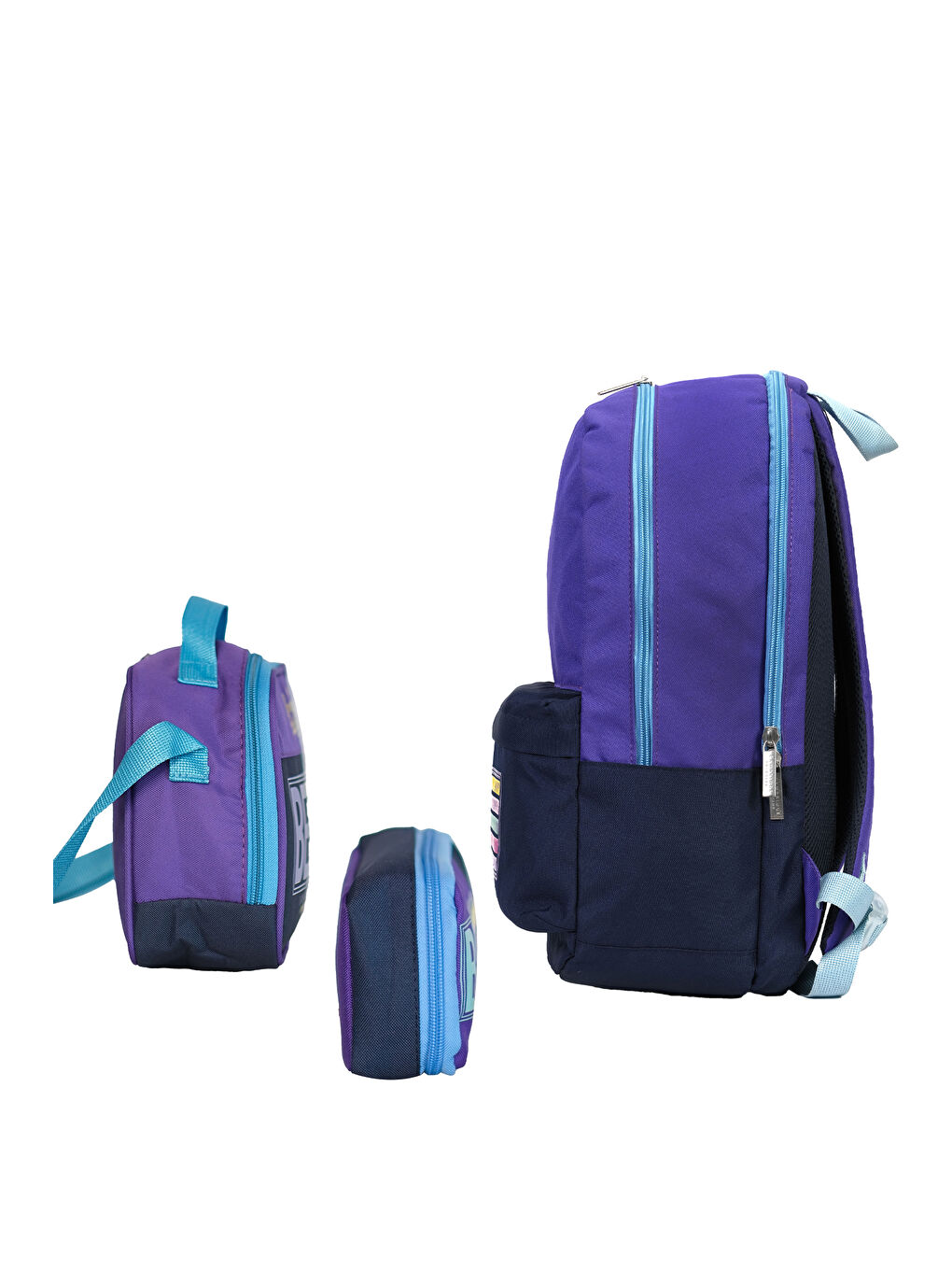 Be Happy Çift Ana Bölmeli Unisex Çocuk İlkokul Çanta Set-1