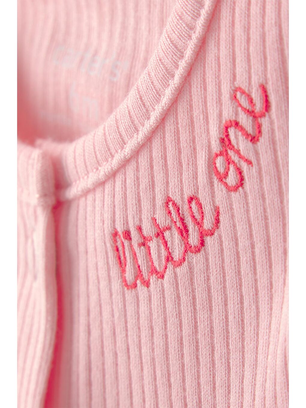 Kız Bebek Kısa Tulum 3 Ay-24 Ay Pembe-1