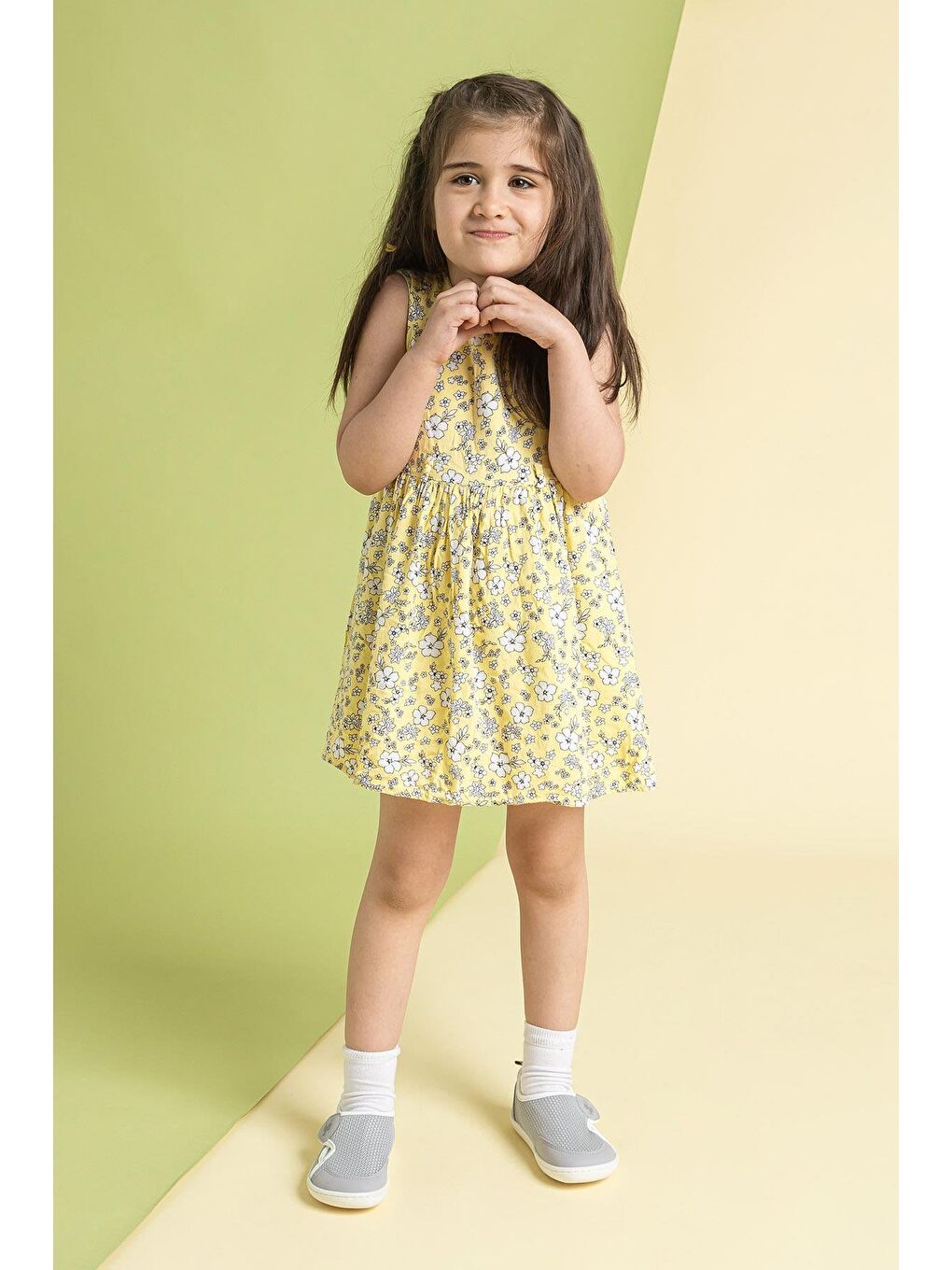 Hopfrög Multi Gri Mix Barefoot Çocuk Ayakkabı - 3