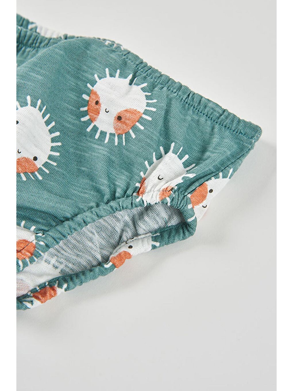 Güneş Desenli Elbise 6-24 Ay Yeşil-5