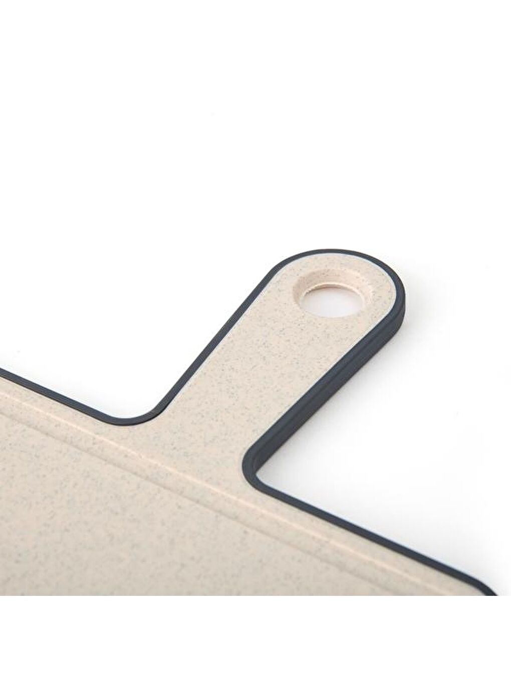 Ekru Veggie Kaymaz Kesim Panosu - 19x36 cm-1