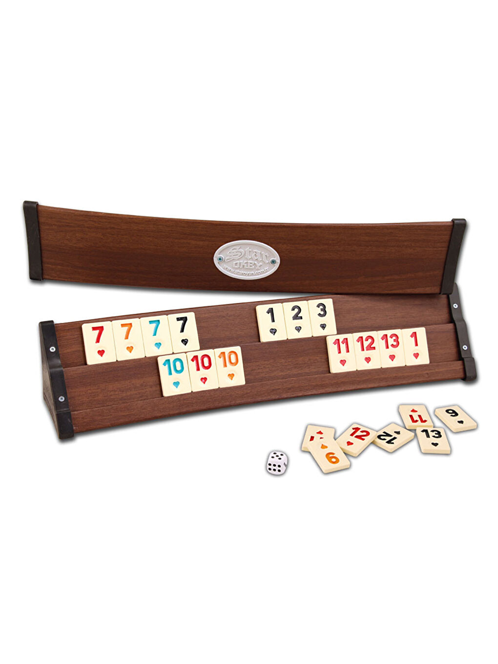 Star 101 Oval Okey Takımı-1