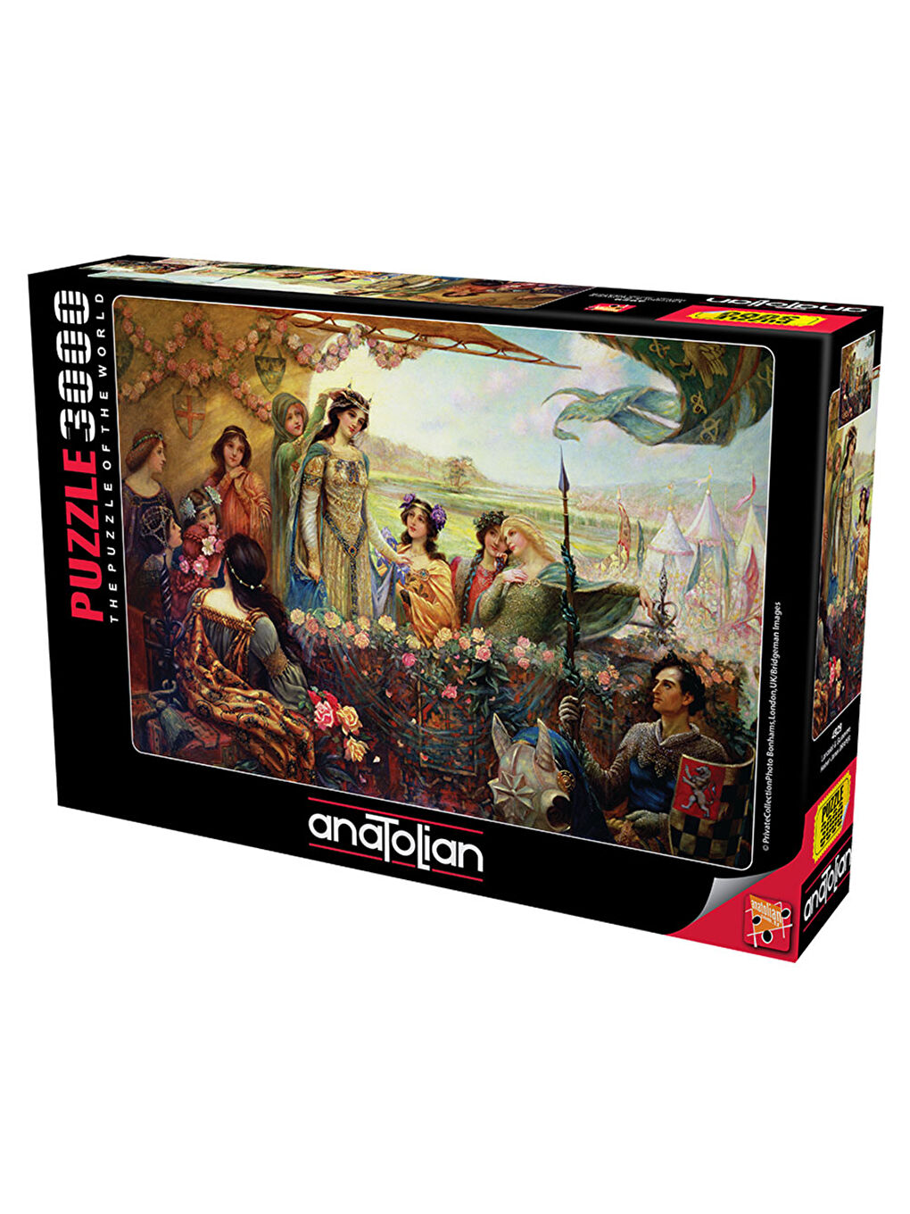 Anatolian Puzzle 3000 Parça Lancelot-Guinevere 4929