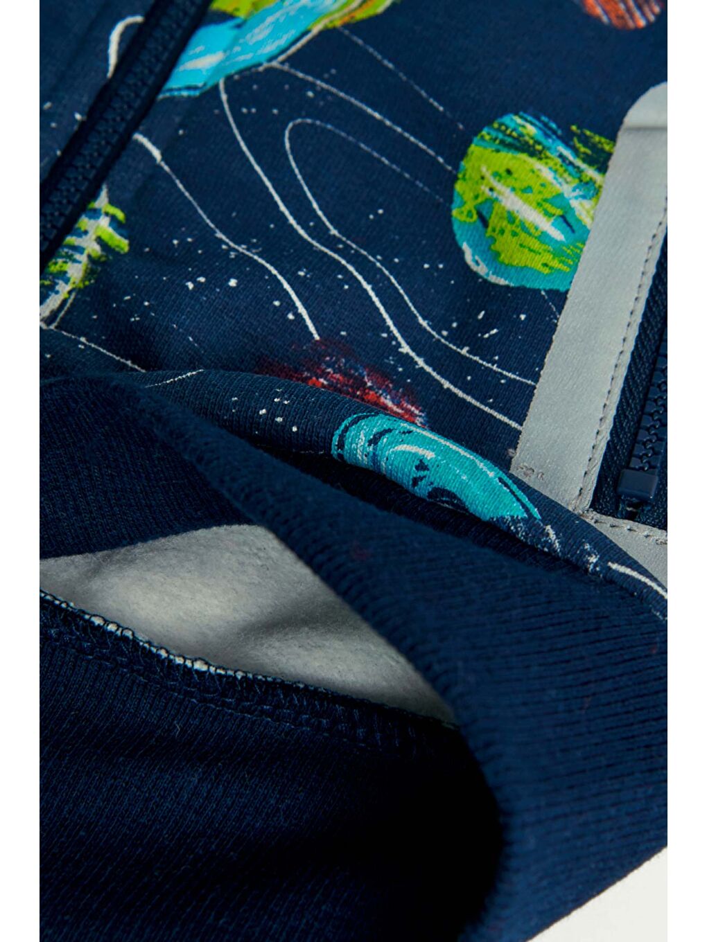 Lacivert Erkek Çocuk Ceket Desenli-4